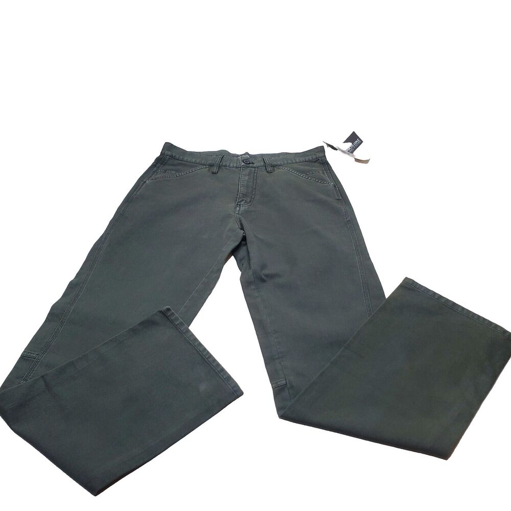 VTG Kenneth Cole Reaction Pants Mens Size 32 X 32 Gray Denim Y2K NWT